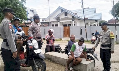 Polsek Lobalain Lakukan Patroli Dialogis, Jaga Kemitraan Dengan Masyarakat