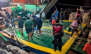 Polsek Pantaibaru Lakukan Pengamanan di Pelabuhan, Pastikan Kenyamanan Masyarakat