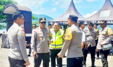 Pastikan Pengamanan Maksimal, Kapolda NTT Tinjau Langsung Prosesi Semana Santa di Kapela Tuan Ma
