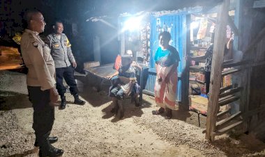 Patroli Dialogis Polsek Rote Tengah, Upaya Untuk Jaga Kamtibmas Tetap Kondusif