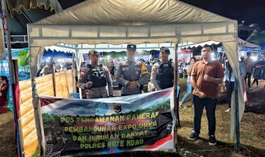 Kabag Ops Polres Rote Ndao : Pengamanan di Area Pameran Expo UMKM 2026 Masih Berjalan Aman
