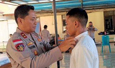 Kapolres Rote Ndao Buka Pelatihan Gada Pratama Satpam Gelombang VI di Aula Catur Prasetya Polres Rote Ndao