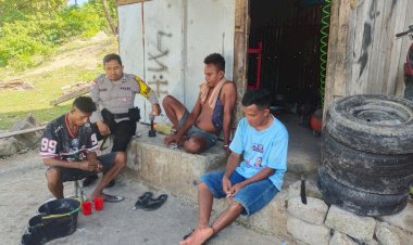 Upaya Preemtif Bhabinkamtibmas Polsek Lobalain Untuk Jaga Kemitraan Dengan Masyarakat