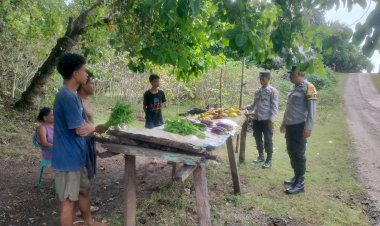 Polsek Rote Barat Daya Gelar Patroli KRYD, Bentuk Proaktif Polri Jaga Kamtibmas Tetap Kondusif
