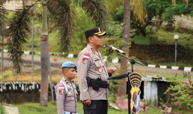 Kapolres Rote Ndao : Terus Jaga Disiplin, Komitmen dan Integritas Untuk Jaga Institusi