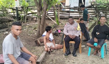 Kegiatan Preemtif Bhabinkamtibmas Polsek Rote Selatan, Wujudkan Rasa Aman Bagi Warga Binaan