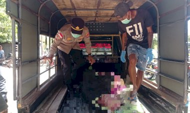 Warga Lekunik Ditemukan Meninggal, Warga Telp 110 dan Korban Dievakuasi  Untuk Pemeriksaan