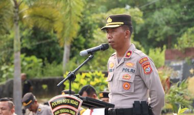 Wakapolres : Bijaklah Seperti Matahari, Terbit Dari Timur  dan  Terbenam di Barat