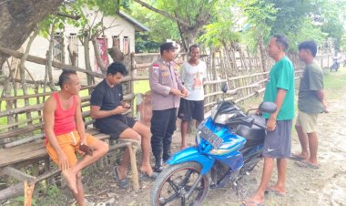 Kegiatan Sambang Bhabinkamtibmas Polsek Pantaibaru, Perkuat Sinergi Jaga Kamtibmas