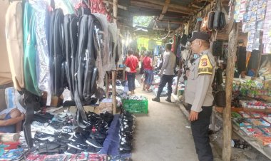 Polsek Rote Barat Daya Intensifkan Pengamanan di Pasar Sakubatun, Cegah Potensi Gangguan Kamtibmas Selama Aktifitas Masyarakat