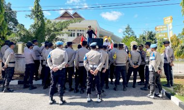 Kasipropam Polres Rote Ndao : Pengamanan Yang Dilakukan Sesuai SOP, Tidak Ada Benturan Dilapangan