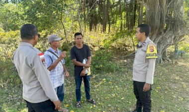 Kapolsek Rote Tengah : Patroli Dialogis Merupakan Upaya Polsek Rote Tengah Jaga Kamtibmas Tetap Kondusif