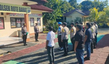Wakapolresrotendao : Tetap Jaga Nama Baik Institusi dan Hindari Pelanggaran