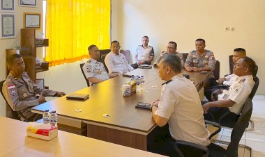 Kakanwil Dirjen Lapas NTT  Apresiasi Polres Rote Ndao Tangkap Napi Yang Kabur