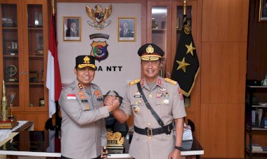Kapolda NTT Pimpin Penyerahan Jabatan Wakapolda, Brigjen Pol Baskoro Tri Prabowo Memasuki Masa Purna Tugas