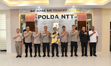 Kapolda NTT Terima Tim Puslitbang Polri, Teliti Optimalisasi Almatsus Dalmas dan Peran Polri dalam Ketahanan Pangan