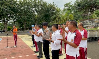 Kabag Ops Polres Rote Ndao Latih Mental Personel Polres Rote Ndao  Lewat Terapi USEFT