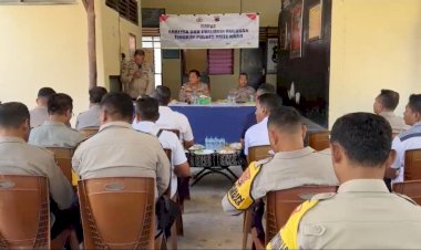Kapolres Rote Ndao Pimpin Anev Kamtibmas, Evaluasi Kinerja dan Antisipasi Gangguan Keamanan