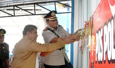 Kapolres Rote Ndao : Pospol Pelabuhan Baa Untuk Meningkatkan Pelayanan kamtibmas
