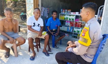 Bhabinkamtibmas Polsek Pantaibaru Lakukan Kegiatan Sambang Bersama Warga Binaan