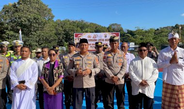 Polres Rote Ndao Gelar Doa Lintas Agama Jelang Hari Bhayangkara ke 80