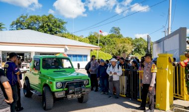 Polsek Pantaibaru Lakukan Pengamanan, Jamin Keamanan dan Kenyamanan Masyarakat