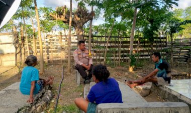 Wujudkan Polri Untuk Masyarakat, Bhabinkamtibmas Polsek Pantaibaru Hadir Ditengah Warga Binaan