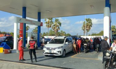 Polsek Rote Barat Lakukan Pengamanan di SPBU, Cegah Potensi Tindak Pidana