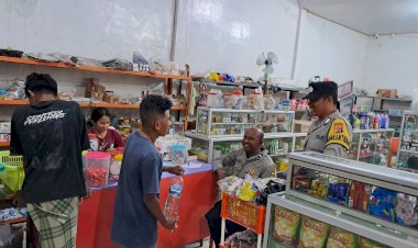 Polsek Rote Barat Daya Lakukan Patroli Malam, Wujudkan rasa Aman Bagi Masyarakat dan Cegah 3C