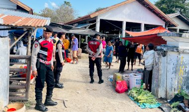 Langkah Preventif Satuan Samapta Polres Rote Ndao  Melalui Patroli Dialogis Untuk Jaga Kenyamanan Masyarakat