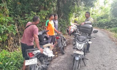 Bhabinkamtibmas Polsek Rote Selatan Pererat Kemitraan Dengan Warga Binaan Jaga Kamtibmas Tetap Kondusif