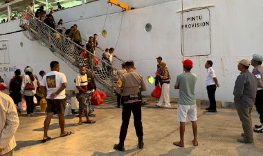 Kapolsek Lobalain : Pengamanan di Pelabuhan Baa Kami Perketat Saat  Embarkasi dan Debarkasi KM  Lawit