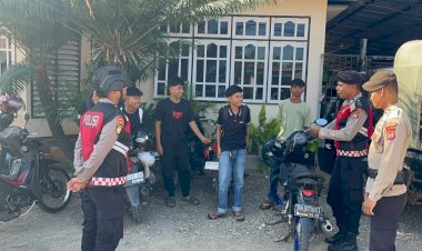 Unit Turjawali Satuan Samapta Polres Rote Ndao Tingkatkan Kegiatan Patroli Cegah Potensi Pidana