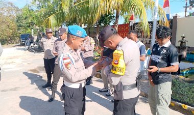 Operasi Gaktiplin Terhadap Personel Polsek Pantaibaru, Cegah Judol dan Pinjaman Online