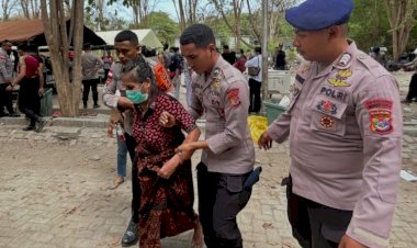 Hadapi Gempa Flores, Polda NTT dan Polres Jajaran Kerahkan 845 Personel ke Wilayah Terdampak