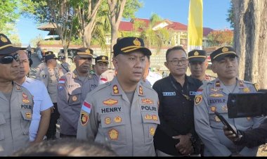 Kapolres Rote Ndao : Donasi Untuk Flores Siap Diberangkatkan, Kami Berharap Dapat Membantu Korban Terdampak