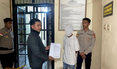 Tersangka Kasus Percobaan Pembunuhan Diamankan di Rutan Mapolres Rote Ndao