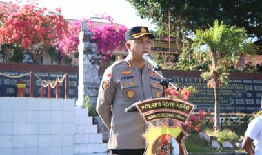 Apel Pagi Jam Pimpinan, Kapolres : Ingat, Disiplin Adalah Wajib