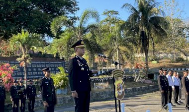 Peringati Hari Kesaktian Pancasila, Polres Rote Ndao Gelar Upacara