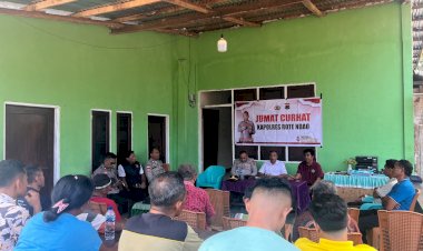 Melalui Jum'at Curhat, Polres Rote Ndao Ciptakan Sinergi Kepolisian dengan Masyarakat