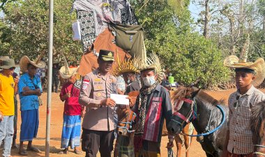 Polres Rote Ndao Amankan Festival Hus Kuda “Opa Anderias Boik” dan Komunitas Kuda Lobalain
