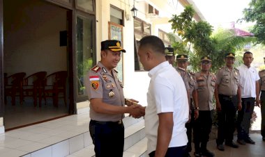 Polres Rote Ndao Menerima TPI Mabes Polri, Dalam Rangka Pemeriksaan Assessment Zona Integritas menuju Wilayah Bebas dari Korupsi