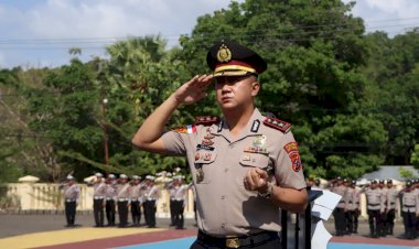 Peringati Hari Sumpah Pemuda Tahun 2026, Polres Rote Ndao Gelar Upacara Bendera di Lapangan Bhayangkara