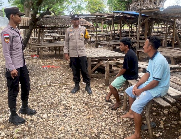 Melalui KRYD, Polsek Rote Barat Daya Wujudkan  Kemitraan Dengan Warga Jaga Kamtibmas