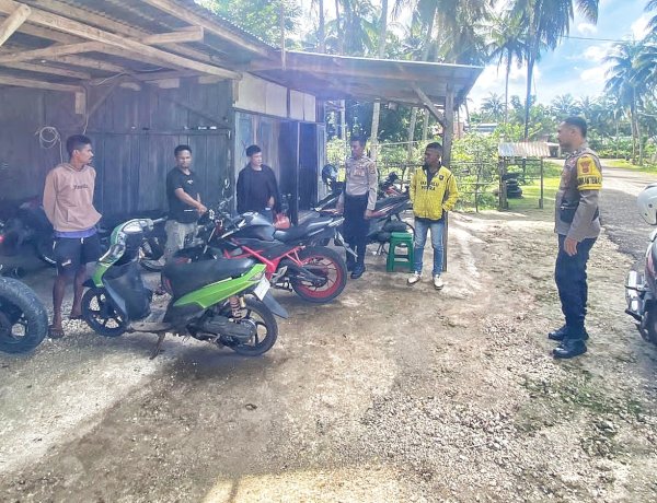 Patroli Preventif Polsek Rote Selatan, Tingkatkan Edukasi Bagi Masyarakat Jaga Keamanan Lingkungan