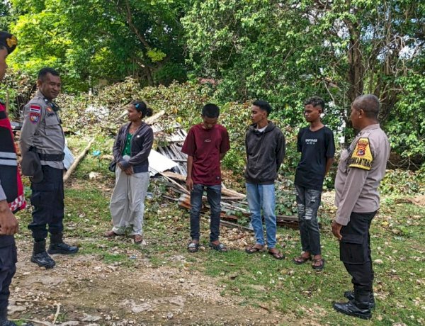 Polsek Rote Tengah Gelar Patroli Dialogis, Pastikan Aktifitas Masyarakat Berjalan Aman