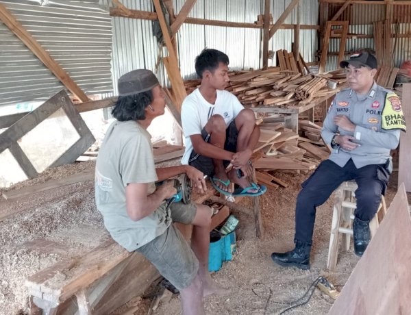 Kegiatan Preemtif Bhabinkamtibmas Polsek Rote Barat Bersama Warga Binaan