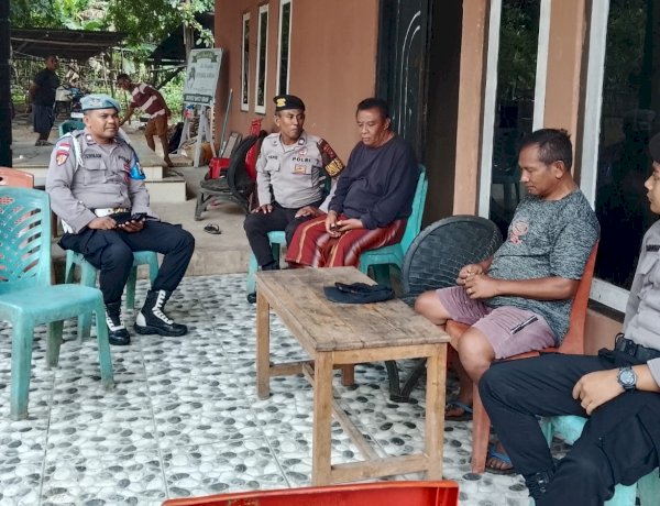 Patroli Dialogis Polsek Rote Selatan Untuk Menjaga Kamtibmas Tetap Kondusif