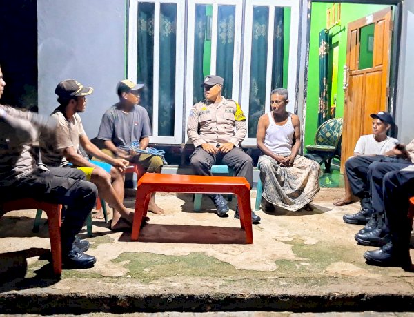 K2YD Polsek Rote Barat Daya, Jaga Kemitraan Dengan Masyarakat dan Cegah Kriminalitas
