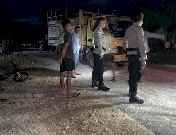 Patroli Ronda Presisi Polsek Rote Barat Laut, Upaya Untuk Cegah Potensi Tindak Pidana